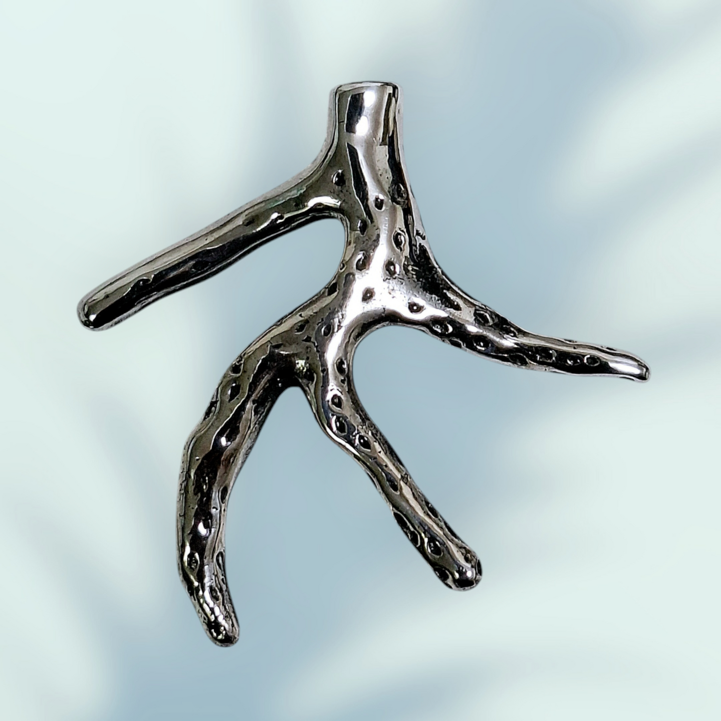 Pendente Ramo di Corallo in Argento  Tit.925/000